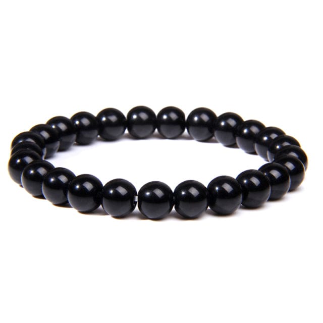 black stone bracelet 